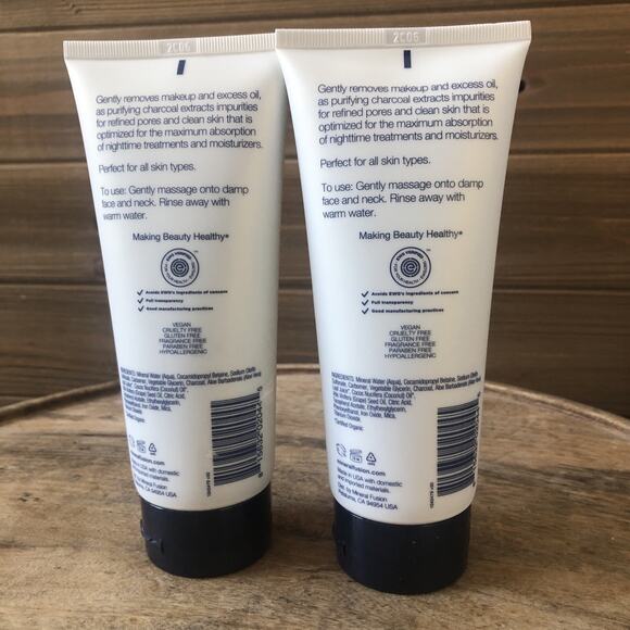 (2) Mineral Fusion Overnight Renewal Charcoal Gel Moisturize Cleanser 7 ozvb - Picture 3 of 6